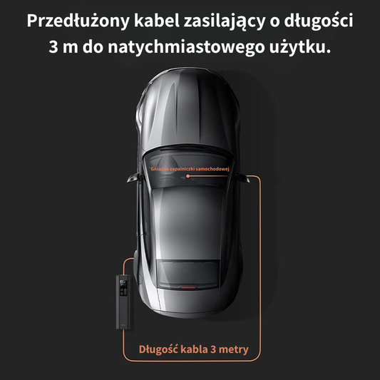 Pangadżet AirForce™ Mini Kompresor Samochodowy 12V